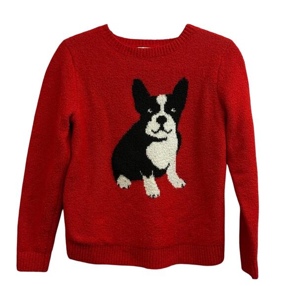 Cupcakes and Cashmere Red French Bulldog Sweater Small Frenchie Dog Lover - Picture 1 of 7